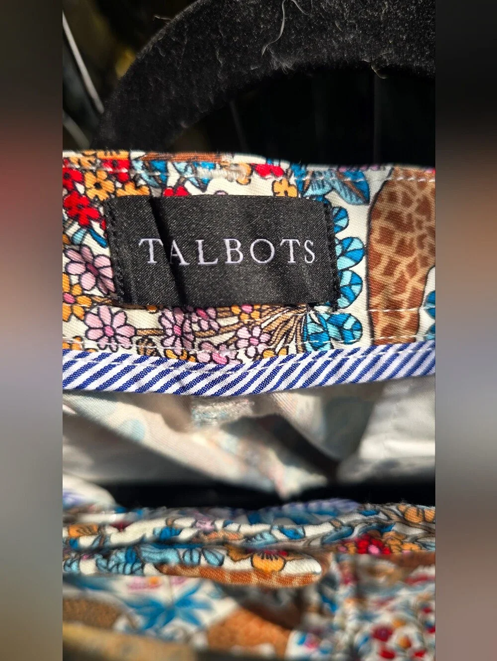 ✨ Talbots Relaxed Chino Pants | Size 8 | Safari Jungle Animal Print
